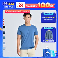 Áo Thun Nam Ngắn Tay 5S Cổ Tròn (TSO21003) Chất Liệu Thun Mềm, Mát, Bền Màu