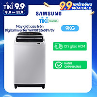 Máy Giặt Samsung Inverter 9 kg WA90T5260BY/SV - Chỉ giao HCM
