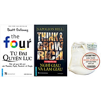 Combo 2 Tựa Sách: Think & Grow Rich - Nghĩ Giàu Và Làm Giàu + Tứ Đại Quyền Lực (Ép Tặng Kèm 5 Khẩu Trang)