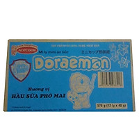 Mì ly doraemon hàu sữa phô mai 48g x 12 ly / thùng