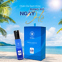 Kem Chống Nắng Miền Nhiệt Đới Với Công Nghệ Pha Lê Hóa Lỏng Thương Hiệu iDr.Skin - TROPICAL SUNBLOCK. Kem Chống Nắng TROPICAL SUNBLOCK Chống Lại Các Tia UVA - UVB Giúp Da Không Bị Sạm Nám - Cấp Ẩm Giúp Da Tươi Trẻ. Xuất Xứ Hàn Quốc (50ml) Hàng Chính Hãng