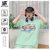 Áo thun in tay lỡ nữ freesize phông form rộng dáng Unisex - Ulzzang mặc cặp, nhóm, lớp chữ THE L STUDIOS HÌNH CÁO