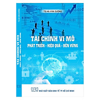 Tài Chính Vi Mô – Phát triển – Hiệu quả – Bền vững