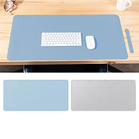 Bàn Di Chuột - Miếng Lót Chuột Cỡ Lớn Doron-HDC01 Size 40x80, 45x90 cm - Kiêm Deskpad Thảm Da, Trải Bàn Làm Việc Chống Nước Dùng Được Hai Mặt - Hàng Nhập Khẩu