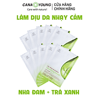 COMBO 10 miếng mặt nạ tự nhiên chăm sóc da _ CANA MY SKIN SOLUTION