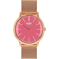Đồng Hồ Nam Dây Thép Không Gỉ Henry London HL40-M-0312 Iconic (40mm)