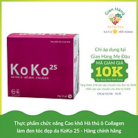 Thực phẩm chức năng Cao khô Hà thủ ô Collagen làm đen tóc đẹp da KoKo 25