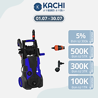 Máy Phun Xịt Rửa Cao Áp Kachi MK263 1900W tặng kèm xịt gầm và xịt xoáy - Hàng chính hãng