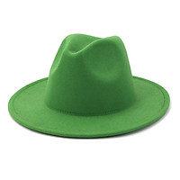 Mới Thời Trang Nữ Áo Len Vintage Trilby Cảm Thấy Nón Fedora Chắc Chắn Nhà Thờ Nón Rộng Vành Mùa Thu Đông Nữ Top Nhạc Jazz mũ Lưỡi Trai