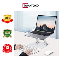 Giá Đỡ Máy Tính, Laptop, iPad, Macbook Hợp Kim Nhôm Cao Cấp. Hỗ Trợ Tản Nhiệt Chống Mỏi Cổ, Vai, Gáy. Hàng Chính Hãng Tamayoko
