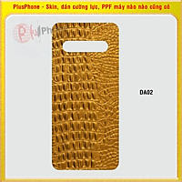 Dán Skin cho điện thoại LG V40, V50, V50s, V60 thinQ vân da cá sấu, da báo