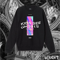 Áo sweater Áo thun WRIGHT hiphop Kid See Ghosts unisex