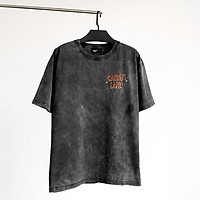 Áo thun tay lỡ CDL CANDLES phông Unisex nam nữ Cotton oversize form rộng LUNACY TB020