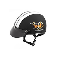 Mũ Bảo Hiểm Andes Nửa Đầu - 3SHALY Tem Nhám W194 - Đen Phối Xanh Lá