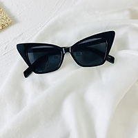 Kính mát nữ mắt mèo Emilie eyewear chất liệu nhựa mắt chống UV400 phụ kiện thời trang