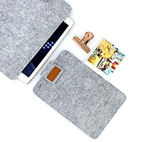 11.1 inch túi đựng máy tính bảng Túi Đựng Tai Nghe Và Cáp Sạc Màu Trơn Storage Bag Solid Portable Travel Felt Power Bank USB Data Cable