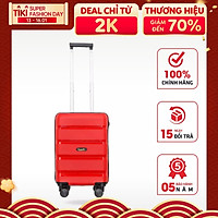 Vali kéo du lịch LUG thương hiệu Lusseti nhựa PP 100% BAO BỀN Sharon