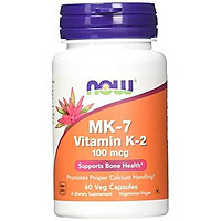 Viên Uống Now MK-7 Vitamin K-2 100mcg Hỗ Trợ Tim Mạch Và Giúp Xương Chắc Khỏe