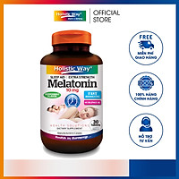Viên Ngậm Melatonin Hương Bạc Hà 10Mg Cải Thiện Tình Trạng Mất Ngủ, Giúp Ngủ Ngon Và Sâu Holistic Way Melatonin 10Mg (30 Viên)