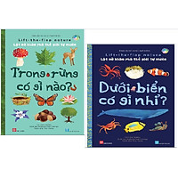 Bộ sách Kiến Thức Bách Khoa Cho Trẻ: Lift-the-flap nature – Lật mở khám phá thế giới tự