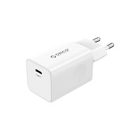 Củ Sạc Nhanh 1 Cổng GaN Type-C 65W ORICO Dành Cho Điện Thoại/Máy Tính Bảng/Laptop PV65-EU-C Hàng Chính Hãng