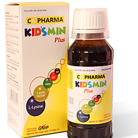 DƯỠNG CHẤT UỐNG KENTEK PHARMA TĂNG CƯỜNG HỆ MIỄN DỊCH KID'SMIN PLUS DÀNH CHO TRẺ EM (Chai 100ml)