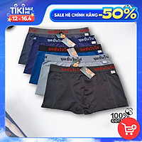 Combo 5 Quần Lót Nam Boxer Cotton Lưng Thái Cao Cấp, Quần Sịp Đùi Nam Co Giãn 4 Chiều CITYMEN - ( Màu Ngẫu Nhiên )
