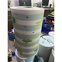 Cuộn 5m dài Decal Giấy dán tường 45cm rộng có sẵn keo CÂY XƯƠNG RỒNG CAO ( tặng 1 miết gạt to )
