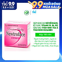 Viên uống TPCN NEWTROFACE viên nang mềm - Robinson Pharma usa - giúp nâng cao sức đề kháng,bổ sung vitamin B1,B6,B12 - hộp 100 viên