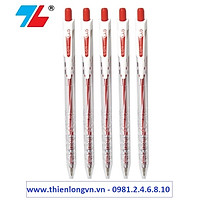 Combo 5 cây bút bi Thiên Long - TL079 mực đỏ