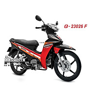 Tem rời Honda Wave Blade, dán xe đen, Repsol. Decal tem chế đẹp, chất lượng