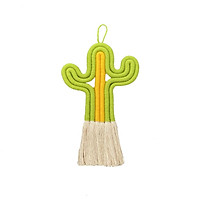 Hand-woven Cotton Rope Cactus Pendant Home Decoration Wall Pendant Ornament