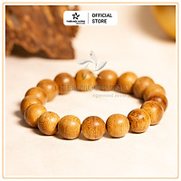 Vòng tay Trầm Hương tự nhiên Tròn Đơn - Thành công, giàu sang, thuận lợi - Trầm Tốc Lào - Thiên Mộc Hương