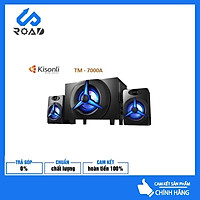 Loa 2.1 Kisonli TM-7000A Led RGB-Điện AC 220v - Hàng Chính Hãng