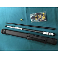 Cơ bida lỗ Rock Trắng ngọn nhỏ sơn đen