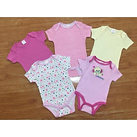 Set 5 body chip, bodysuit cho bé trai và bé gái sơ sinh từ 0-9kg - BC02