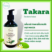 Dầu xả thảo mộc thiên nhiên giúp phục hồi tóc hư tổn chẻ ngọn ngăn ngừa tóc khô xơ 300ml