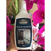 Miss cleaner tẩy cặn canxi vách kính tắm