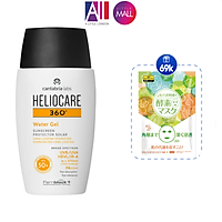 Kem chống nắng chống nước Heliocare 360 water gel 50ml TẶNG mặt nạ Sexylook (Nhập khẩu)