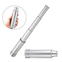25x30 Pocket Zoomable Monocular Pirate Telescope Portable Collapsible Handheld Vintage Monocular Telescope