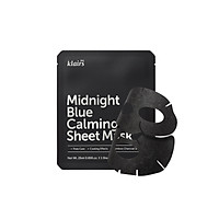 Mặt nạ dưỡng ẩm, làm dịu cho da nhạy cảm, kích ứng Klairs Midnight Blue Calming Sheet Mask 25ml
