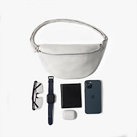 Túi Đeo Chéo Da Cao Cấp LEATHER Thương Hiệu DOLANTO Unisex Dành Cho Nam Nữ