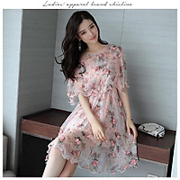 Đầm Maxi Choàng Bèo Duyên Dáng