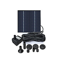 Solar Powered Mini Floating Water Fountain for Pond Garden Patio Decor