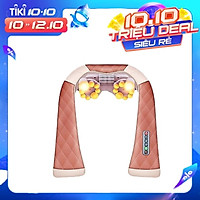 Đai Massage Thư Giãn Đa Năng Cho Cổ Vai Gáy, 16 Đầu Massage Cho Cổ Vai Gáy Có Chức Năng Nhiệt Giúp Tăng Cường Lưu Thông Máu, Tính Năng Tiết Kiệm Điện - Hàng nhập khẩu