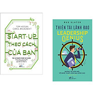 Combo 2 cuốn sách: Start-up theo cách của bạn + Thiên tài lãnh đạo