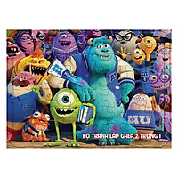 Bộ Tranh Lắp Ghép 2 Trong 1 – Bé Tự Tô Màu 43