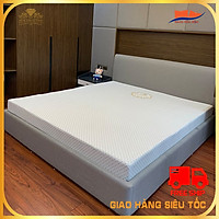 Đệm cao su non Kim Cương Winnie's Grey than hoạt tính - Dày 10, 15cm.