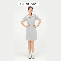 Đầm polo nữ thêu positive dễ thương GUMAC DA1007 đủ size đủ màu