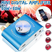 XY-KA50H HIFI TPA3116D2 50W+50W Stereo bluetooth 5.0 +AUX+ U Disk+ USB Power Amplifier Board Speaker Audio Amplifier S